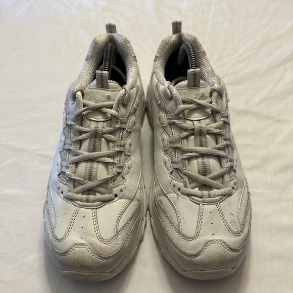 Skechers Women's D'lites SN11931EW Athletic Shoes Sneaker White Sz 11 - Picture 3 of 16